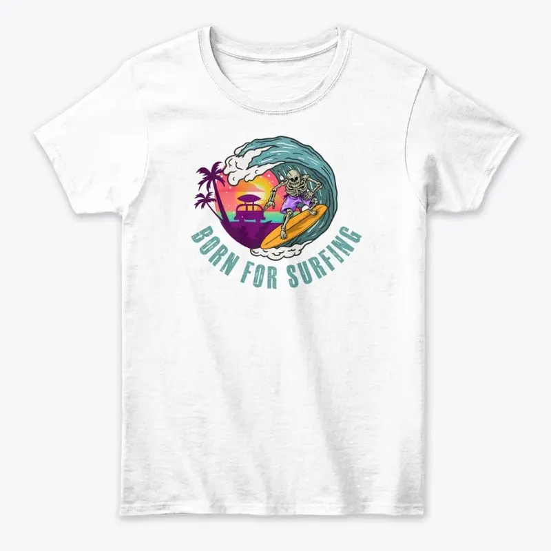 Funny Surfing T-Shirt Design